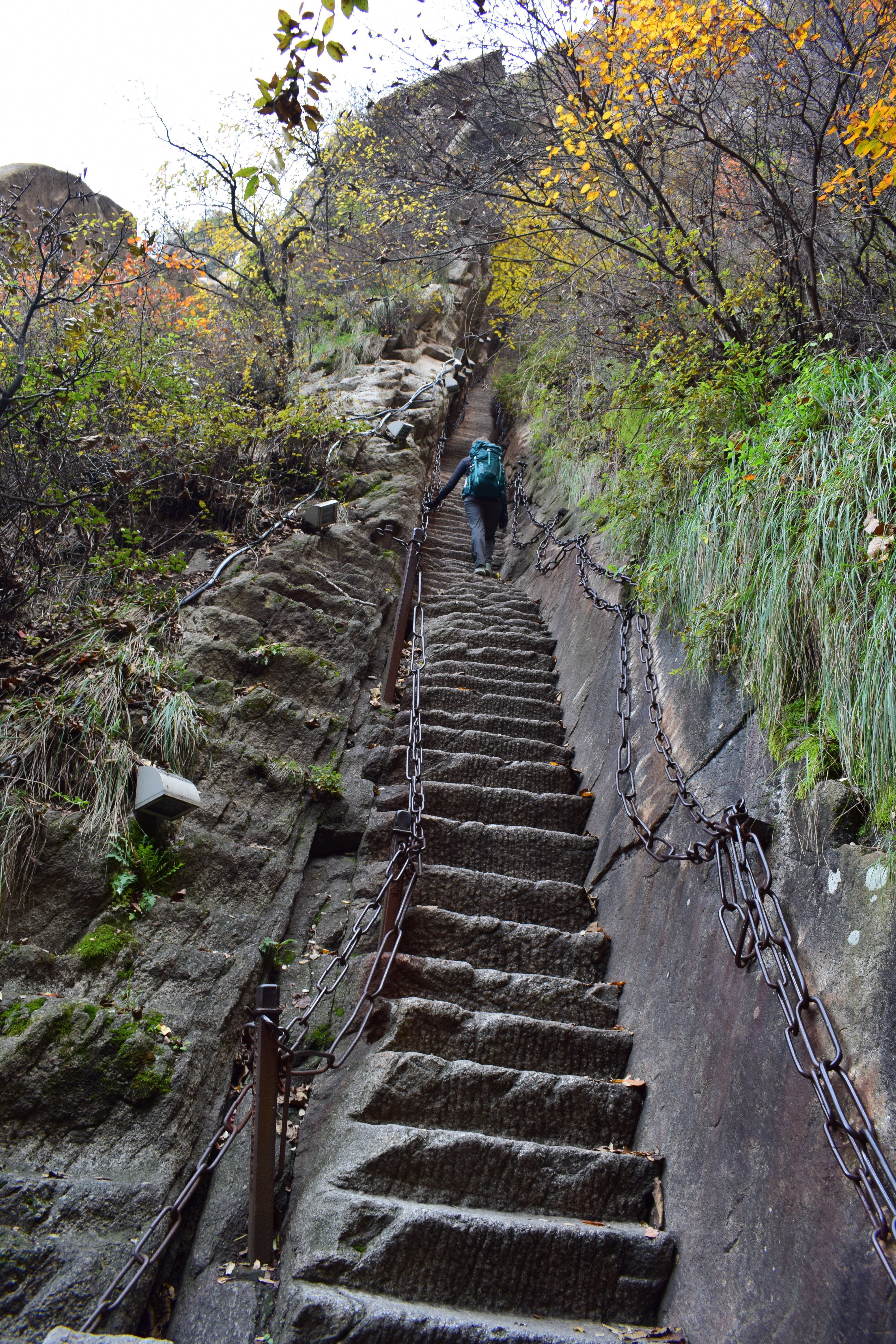 Huashan stairs