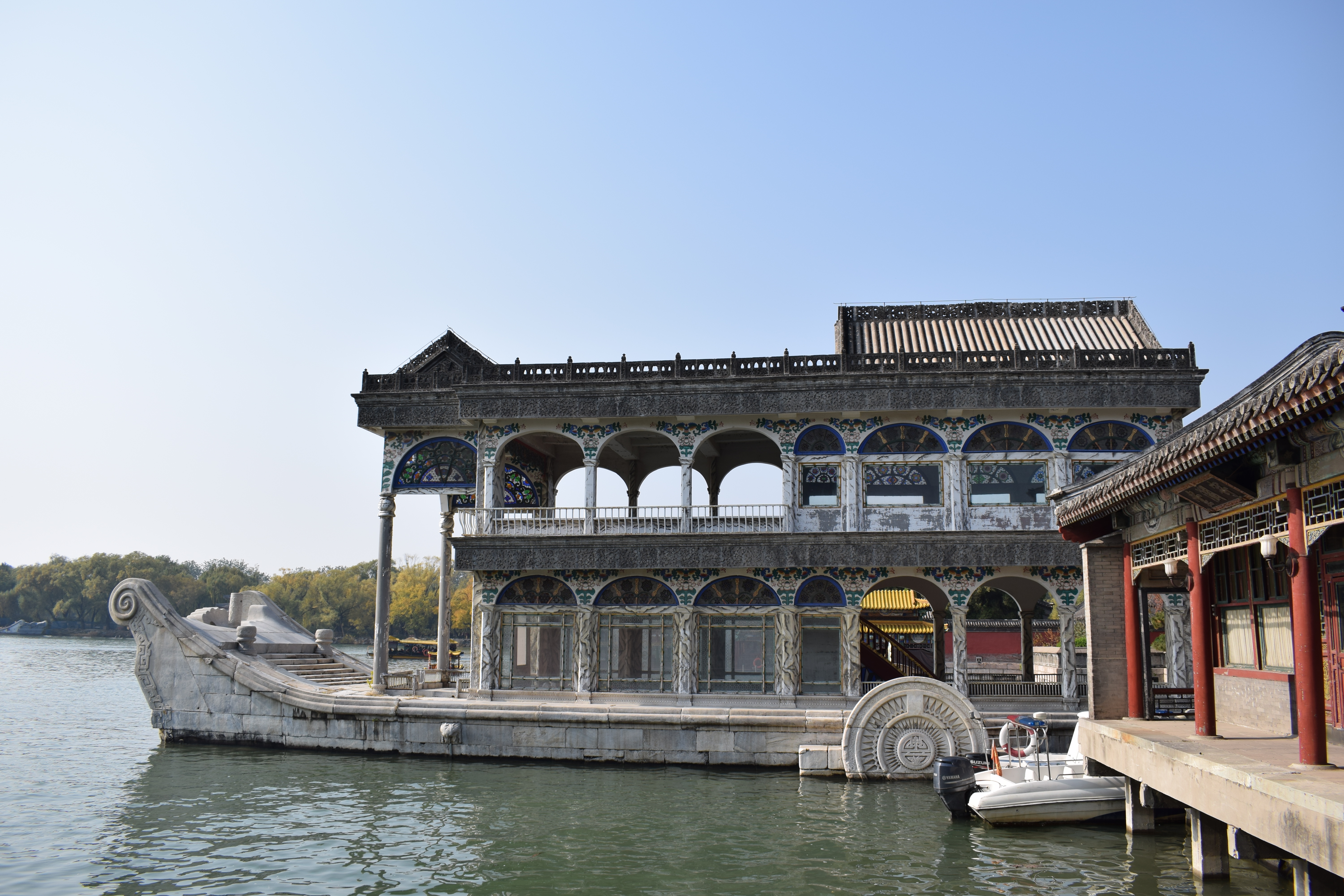 Summer palace boat